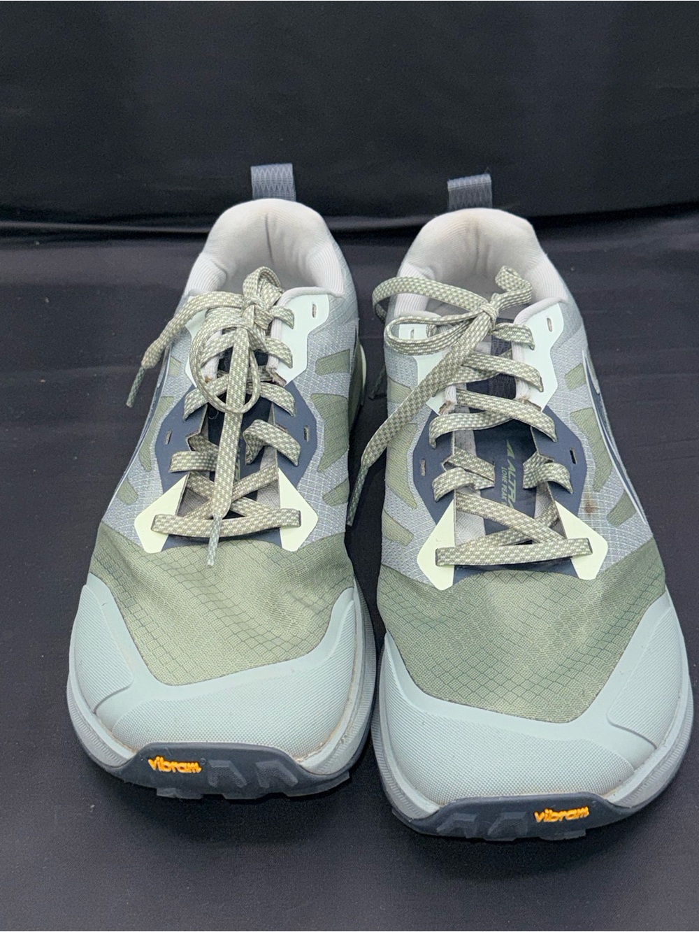 Altra Lone Peak 9+ Trail Running Shoes 10.5 Green Vibram Gorpcore Hiking Sneaker - Picture 3 of 13